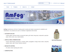 Tablet Screenshot of amfog.com